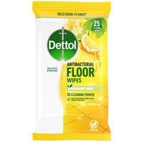 Dettol Citrus Floor Wipes 25 sheets