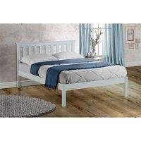 Birlea 120Cm Denver Low End Bed White, White