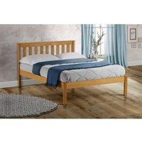 Birlea 150Cm Denver Low End Bed Pine, Brown