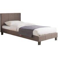 Birlea 90Cm Berlin Fabric Bed Grey, Grey