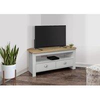 Birlea Highgate Corner TV Unit Grey And Oak, Grey