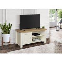Birlea Highgate Small TV Unit Cream And Oak, Cream