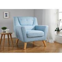Birlea Lambeth Chair Duck Egg Blue, Blue