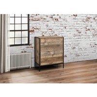 Birlea Urban 4 Drawer Chest, Brown