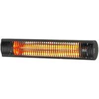 Shadow 2Kw Ultra Low Glare Patio Heater - Black, Black