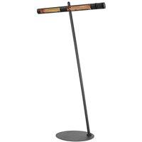 Shadow II 3Kw Ulg Remote Heater w/ Tilt Stand - Black, Black