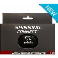 Spinning Connect Dual Mode Heart Rate Monitor Armband, Black