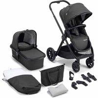 Babymore Memore Pram & Pushchair 11 Piece - Black Espresso