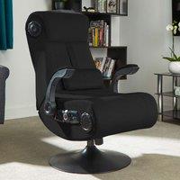 X Rocker Deluxe 4.1 Multi-stereo Audio Media Chair With Vibration - Black, Black