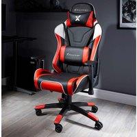 X Rocker Agility eSports Office PC Gaming Chair - Red, Black