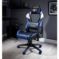 X Rocker Agility eSports Office PC Gaming Chair - Blue, Blue