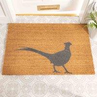 Artsy Doormats Country Home Pheasant Extra Large Doormat, Brown