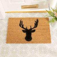 Artsy Doormats Stagshead Doormat, Brown
