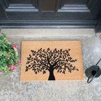 Artsy Doormats Tree Of Life Doormat, Brown