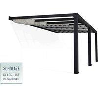 Palram - Canopia Canopia by Palram Stockholm Roof Blinds 3.4 X 5.9 - White, White