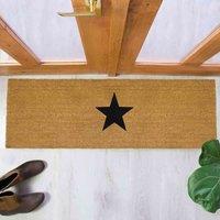 Artsy Doormats Star Patio Doormat, Brown