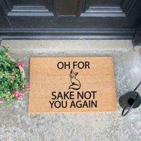 Artsy Doormats For Fox Sake Doormat, Brown