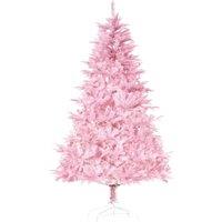 Bon Noel 5Ft Artificial Christmas Tree with Automatic Open For Party Pink, Pink