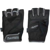UFE Urban Fitness Pro Gel Training Glove (black/Grey, Medium)