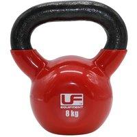 UFE Urban Fitness Cast Iron Kettlebell (8Kg - Red)