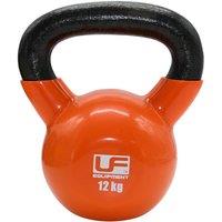 UFE Urban Fitness Cast Iron Kettlebell (12Kg - Orange)