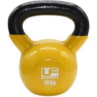 UFE Urban Fitness Cast Iron Kettlebell (14Kg - Yellow)