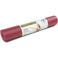 Fitness-Mad Yoga-mad Warrior Ii Mat 4Mm (burgundy)