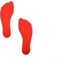 Pre-Sport Foot Floor Marker (pack Of 6) (red), Red