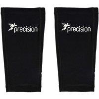 Precision Pro Matrix Shinguard Sleeves (white/Black, Medium)