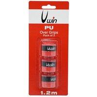 Uwin Over Grip - Pack Of 3 (red), Red