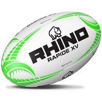 Rhino Rapide Xv Rugby Ball (4, White), White