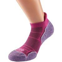 1000 Mile Run Socklet Ladies (twin Pack) (small, Pink/Lavander), Pink