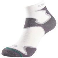 1000 Mile Fusion Sock Ladies (medium, White/Grey)