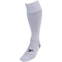 Precision Plain Pro Football Socks Junior (j8-j11, White)
