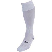 Precision Plain Pro Football Socks Junior (white, 3-6)