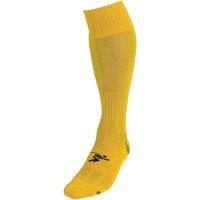 Precision Plain Pro Football Socks Junior (yellow, J8-j11)