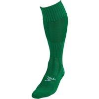 Precision Plain Pro Football Socks Junior (emerald, J8-j11)