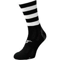 Precision Pro Hooped GAA Mid Socks Junior (3-6, Black/White)
