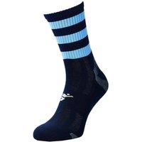 Precision Pro Hooped GAA Mid Socks Junior (navy/Sky, J12-2)