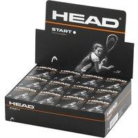 Head Start Squash Balls - Single White Dot - Box Of 12