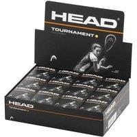 Head Tournament Squash Balls - Single Yellow Dot - Box Of 12