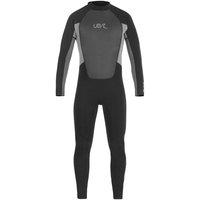 Ub Mens Blacktip Mono Long Wetsuit (black/Grey, Small), Black