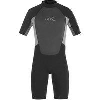 Ub Mens Blacktip Mono Shorty Wetsuit (black/Grey, Medium), Black