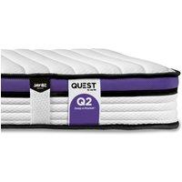 Jay-be Quest Q2 Extreme Comfort Deep E-pocket Childrens Mattress, White