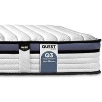 Jay-be Quest Q3 Comfort Deep E-pocket w/Childrens Mattress, White