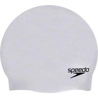 Speedo Moulded Silicone Cap (chrome, Adult)