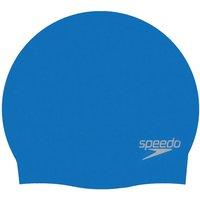 Speedo Moulded Silicone Cap (junior, Blue), Blue