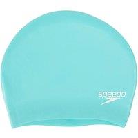 Speedo Long Hair Silicone Cap (adult, Green), Green