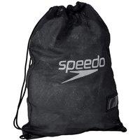 Speedo Equipment Mesh Wet Kit Bag (black), Black