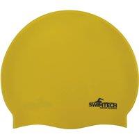 Swimtech Silicone Swim Cap (yellow), Yellow